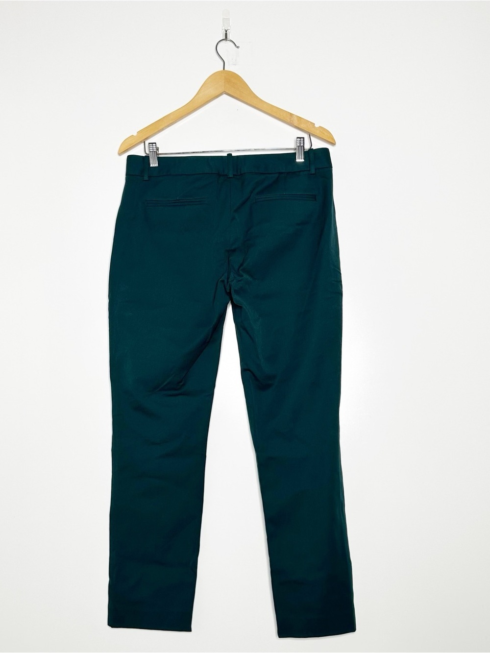 Theory NWT Testra 2 Bistretch Pants Julep Green Size 10 - Picture 3 of 9